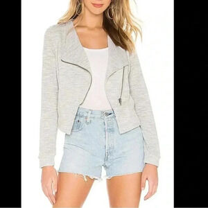 BB Dakota Knits Electric Jacket in Heather Grey. NWT. SIZE: XS